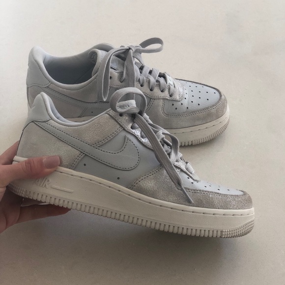 grey glitter air force